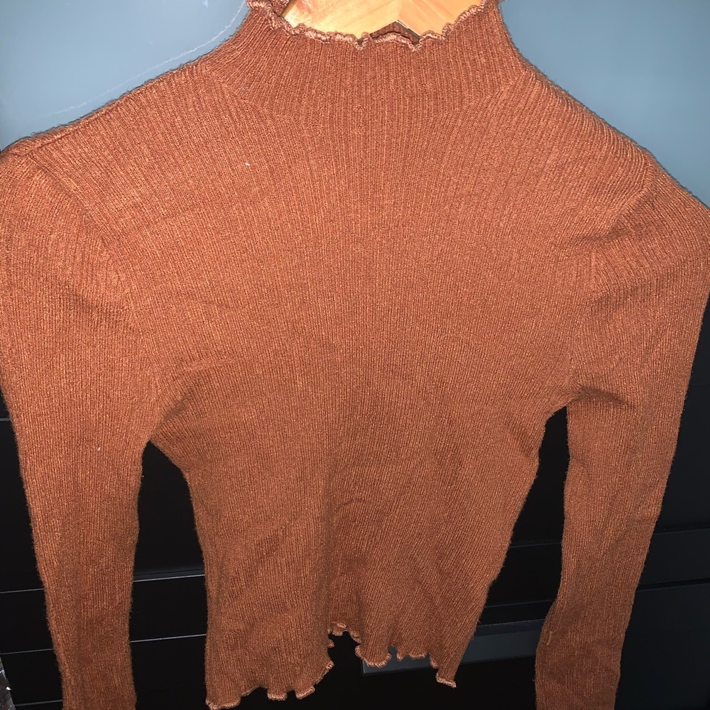 Forever 21 long sleeve crop top